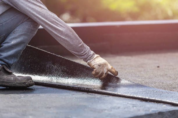 Professional Waterproofing technician working in Lincoln Park, NY
